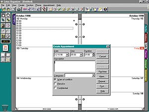 Lotus Organizer (16Kb)